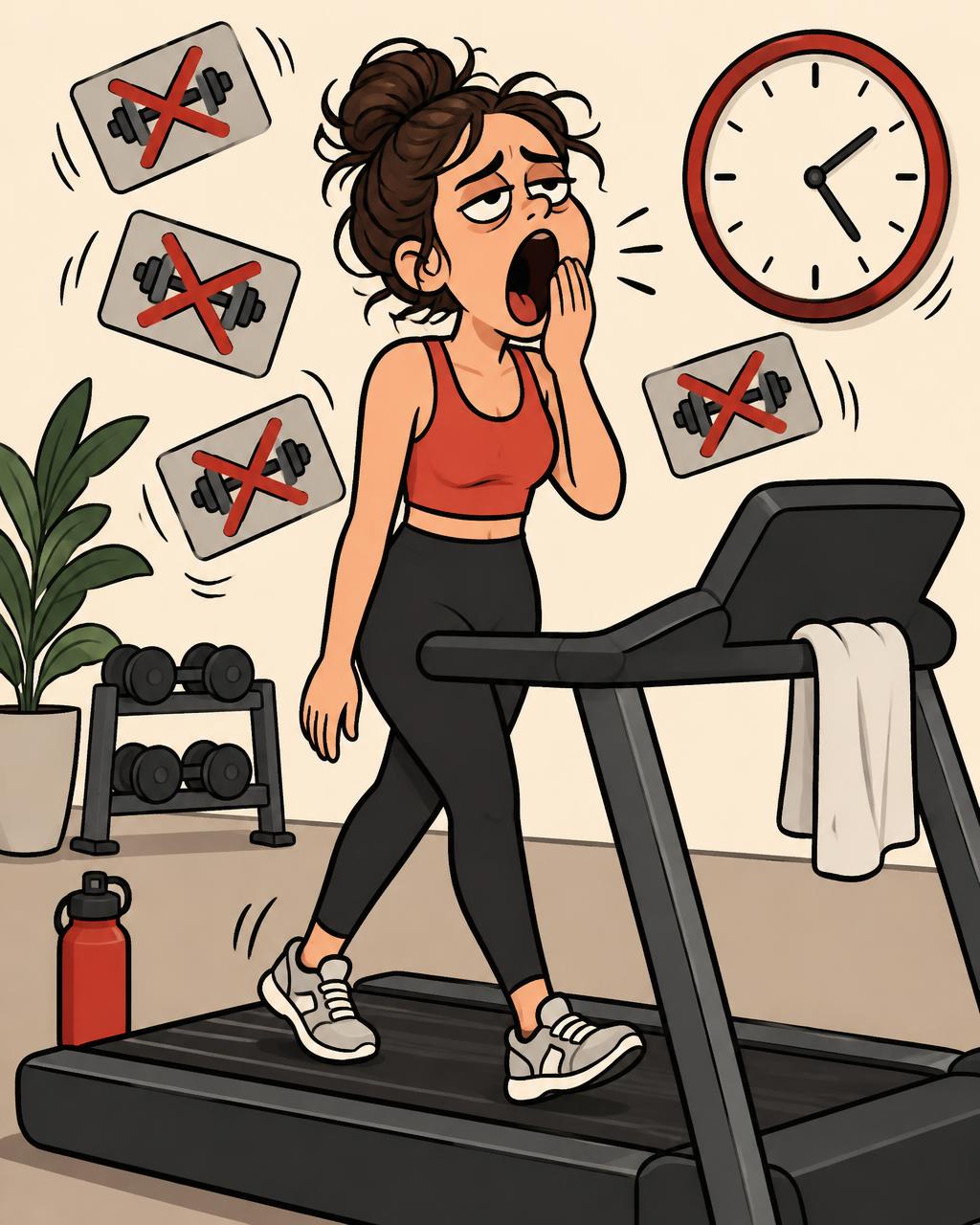 Illustration of a stressed adult who needs an outlet